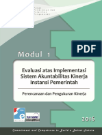 Modul Evaluasi SAKIP 2016 Modul 1 OK