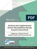 Modul Evaluasi SAKIP 2016 Modul 2 OK