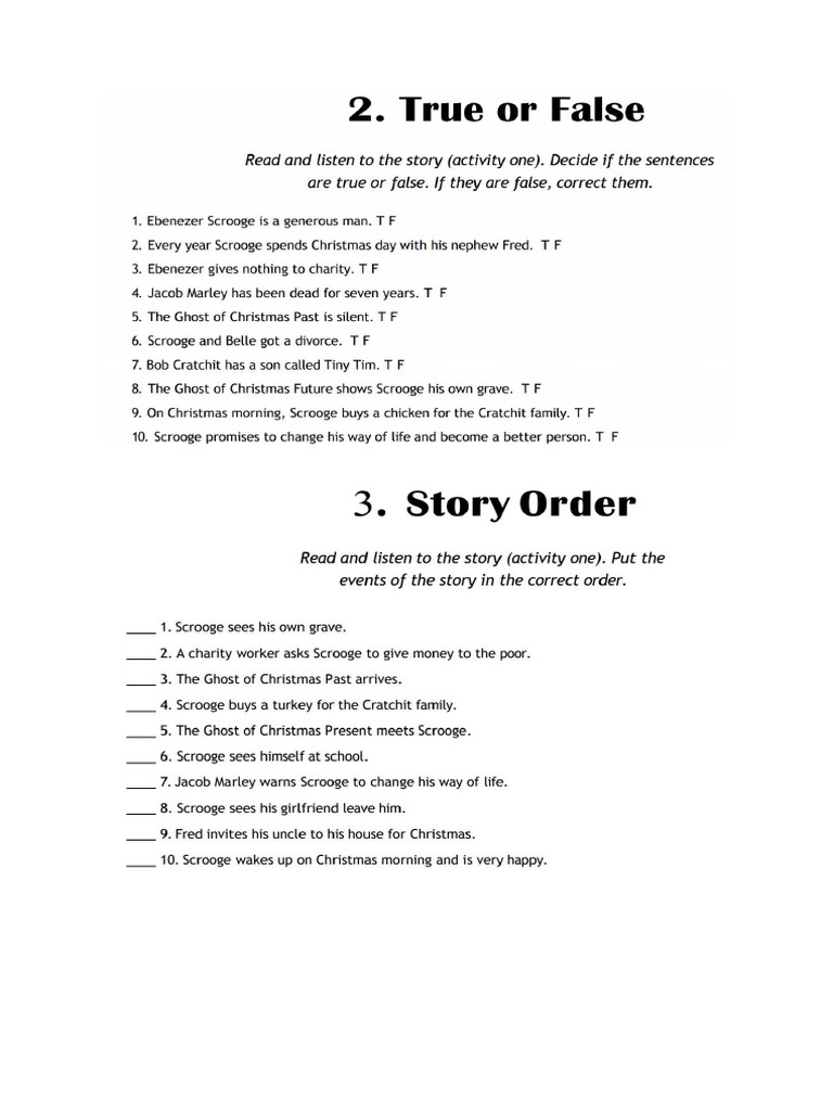 A Christmas Carol | PDF