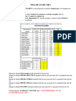 Fisa de Lucru NR 3-1