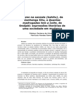 ALMEIDA, Edelson. Ramos, Marilucia. Vozes da senzala ... de Ondjaki. expressões literarias de uma sociedade