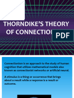 Thorndikes Connectionism