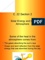 Solar Energy and The Atmosphere