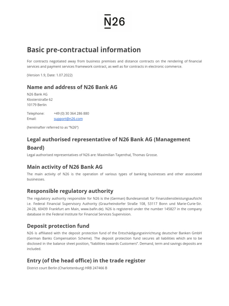 Pre Contractual Meaning