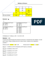 CORRECTION Exercices Multiples Et Diviseurs 2