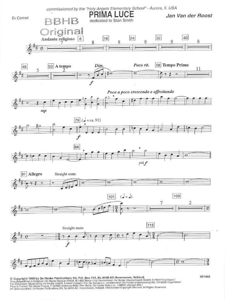 Prima Luce Bugle PDF