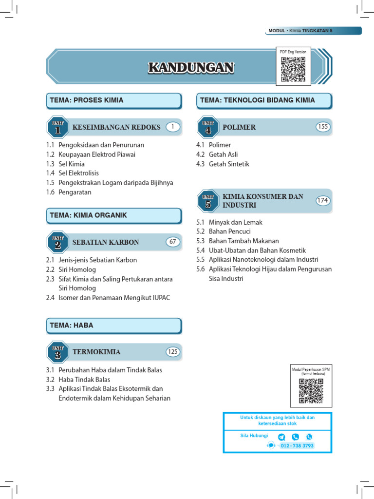 Kimia Chemistry Tingkatan 5 Mn2023 Pdf