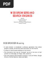 Web Browsers and Seach Engines