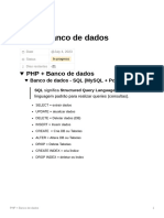 PHP + Banco de Dados-1