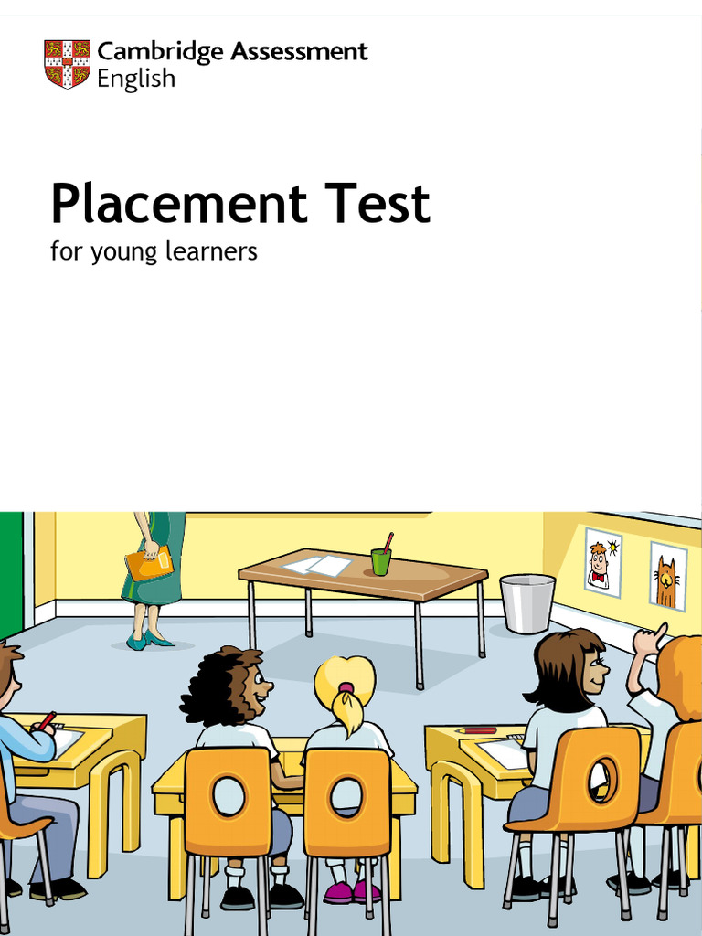 181158 cambridge english placement test for young learners teachers