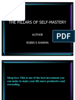 The Pillars of Self Mastery