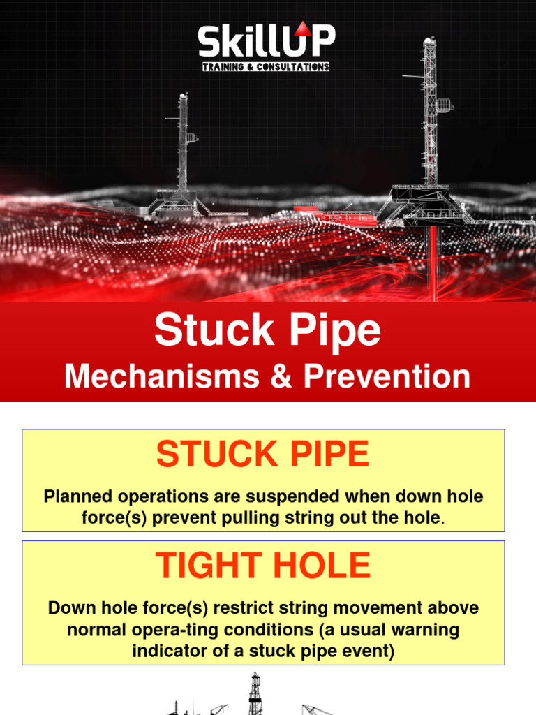 Stuck Pipe Prevention and Mechanisms | PDF | Pump | Filtration