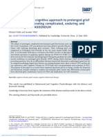 Living With Loss A Cognitive Approach To Prolonged Grief Disorder Incorporating Complicated Enduring and Traumatic Grief Addendum