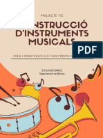 Construcció D'instruments Musicals (Projecte TIC)