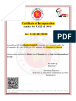 Certificate of Incorporation