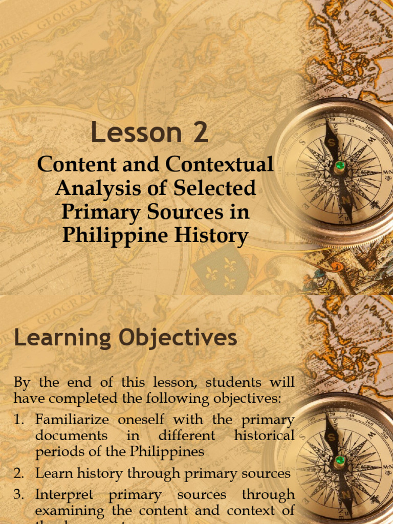 lesson-2-content-and-contextual-analysis-of-selected-primary-sources-in