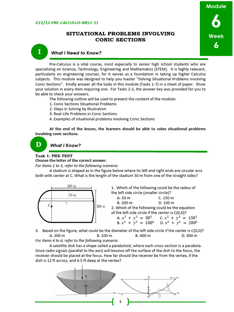 Module Pre Cal - Week 6 | PDF