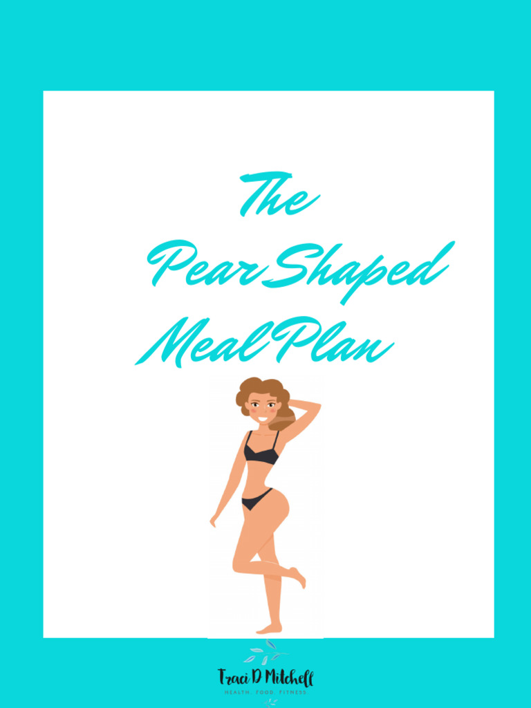 Full Pear Shape Meal Plan PDF