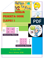 LKPD Determinan Matriks CGP