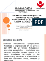 Socialización Del Proyecto Fundacolombia Itaf El Tambo Cauca