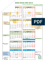 Calendario Escolar Huelva