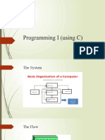 Programming I - L1