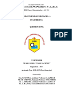 Kinematics of Machinery