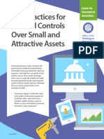 Washington State Best Practice Guidelines for Internal Controls Over Small and Attractive Assets