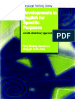 Developments English For Secific Purposes