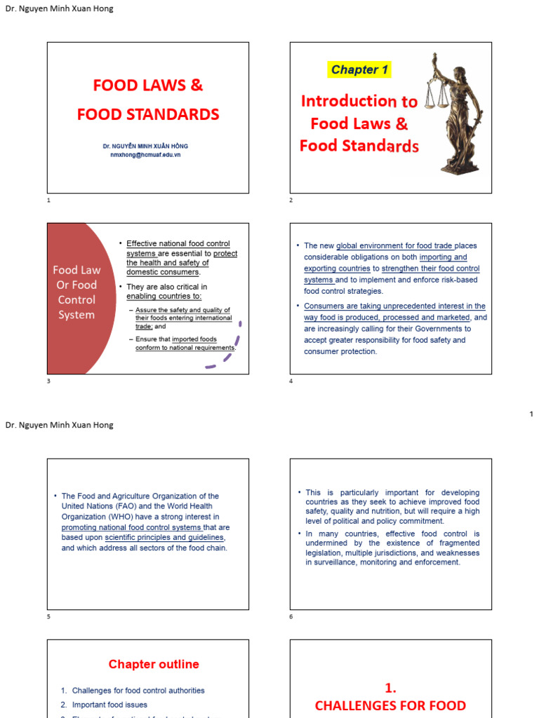 National Food Control Systems Overview | PDF | Food Safety | Risk