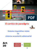 La Investigacion Forense y El Sistema Penal Acusatorio