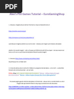 Tutorial Copiere-Instalare Jocuri ps3 | PDF