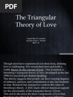 The Triangular Theory of Love