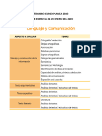 Temario Curso Habilidad Lectora Planea 2020