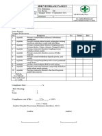 Daftar Tilik SOP