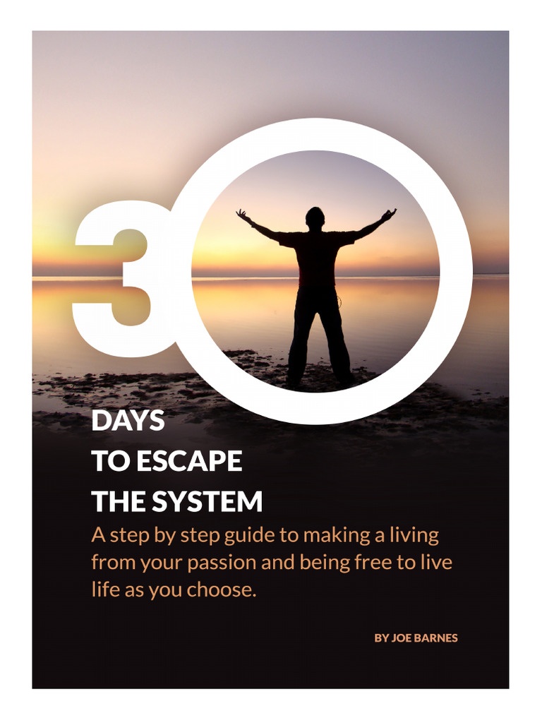 30-Day Challenge to Escape The System | PDF