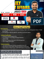 8th September 2023 Current Affairs by Kapil Kathpal (Bilingual)