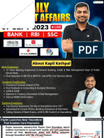 7th September 2023 Current Affairs by Kapil Kathpal (Bilingual)