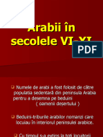 Arabii PPT La Proiectul Nr. 7