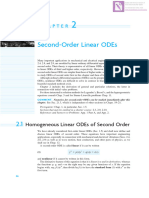 Part 2 - The Second-Order Linear ODEs