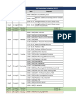 EGT Induction Schedule 2023 - Aug 16, 2023