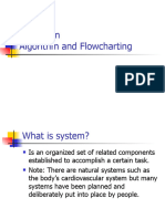 Algorithm and Flowcharting