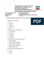 Soal Ulangan Teknomekanik X Tekniksemester Genap