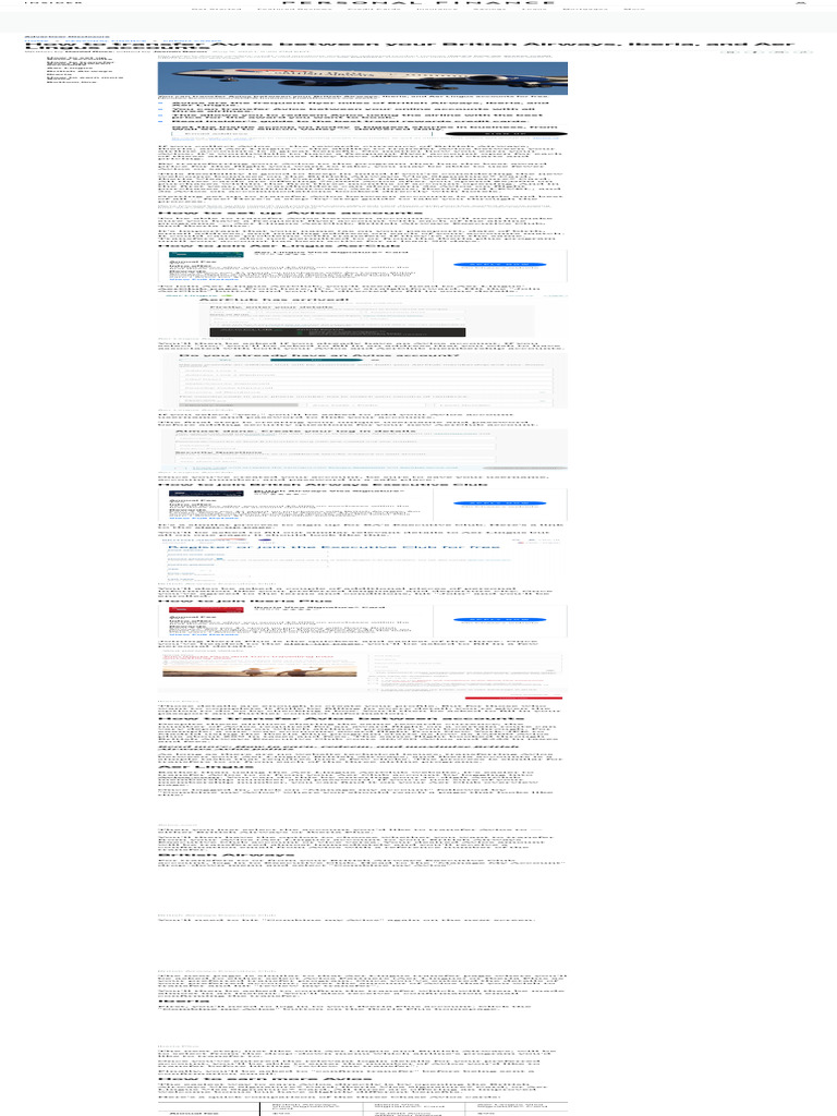 How to transfer avios between british airways iberia and aer lingus pdf