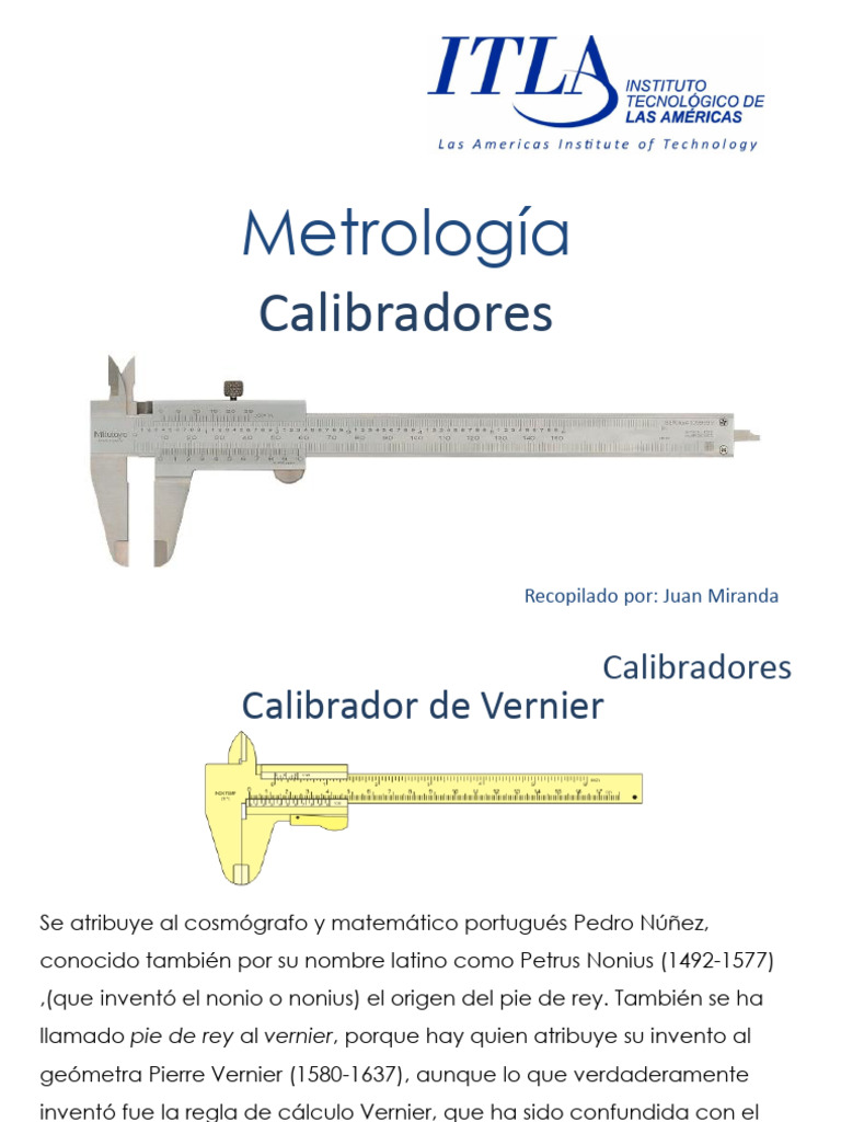 Calibradores | PDF