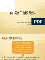 LA ÉTICA Y MORAL