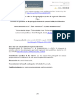 2022 - Hortigüela - en Búsqueda de Acuerdos Sobre Los Fines Pedagógicos Que Han de Regir en La Educación Física