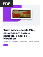 Tudo Sobre A Lei de Ohm Circuitos em Serie e Paralelo e A Lei de Kirchhoff