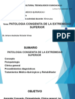 Patologia Congenita de La Extremidad Superior