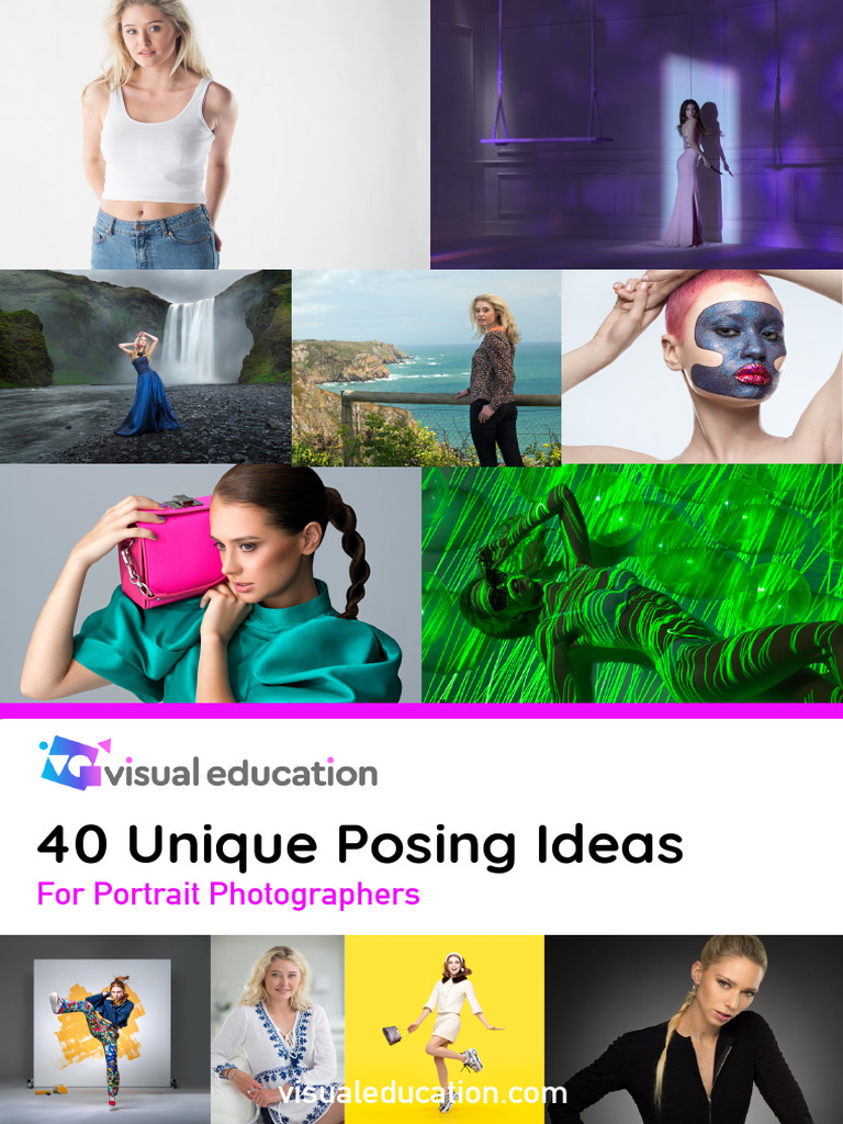Visual Education Female Posing Guide 230823 | PDF